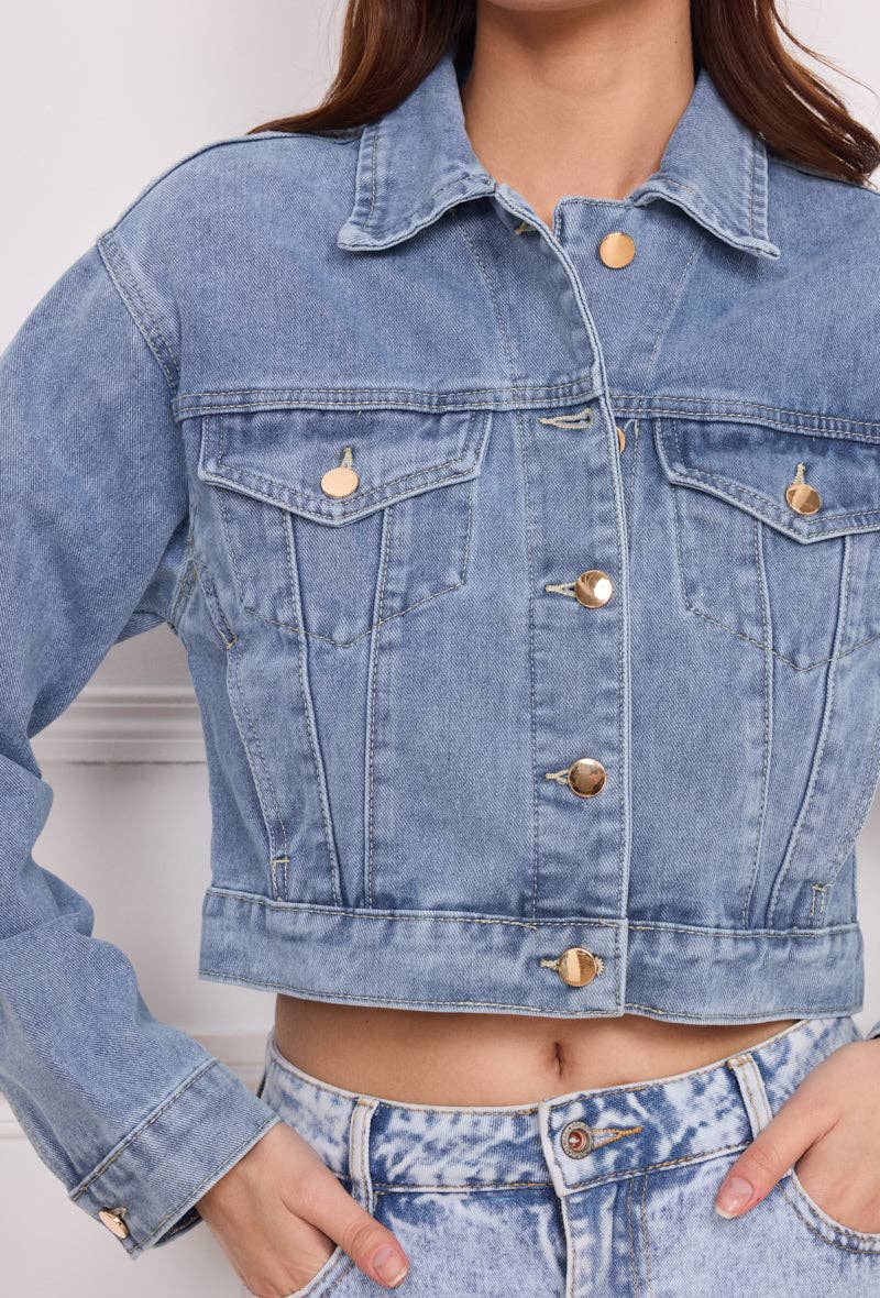 SOFTY - Wholesale Denim Jacket - Women's - Jeans jacket J50324
