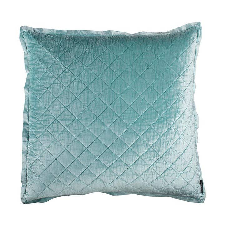 Cuscino europeo Chloe Sea Foam Velvet 26X26 per la vendita all'ingrosso da parte di Lili Alessandra