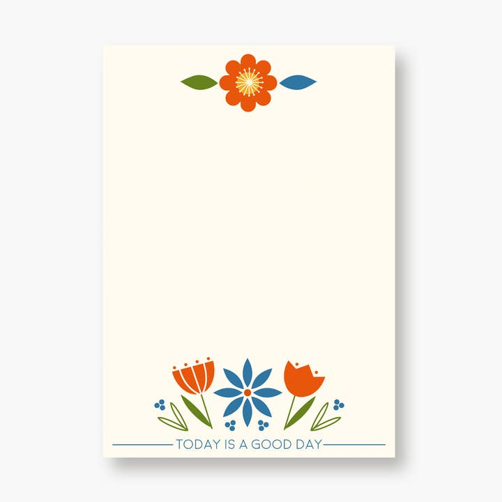 4 1/4 x 6 Anteckningar ”Idag är en bra dag” komposterbar hylsa för wholesale av Amber Leaders Designs