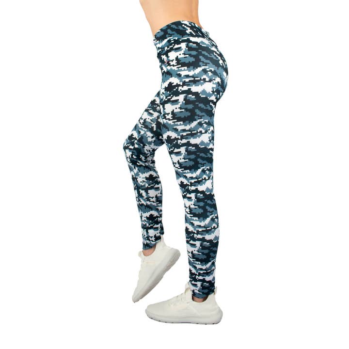 Aqua Digital Cammo Blue Legging Trousers - 190103E027 and other Purchase Wholesale malla camuflaje. Free Returns & Net 60 Terms on Faire trending on Faire.