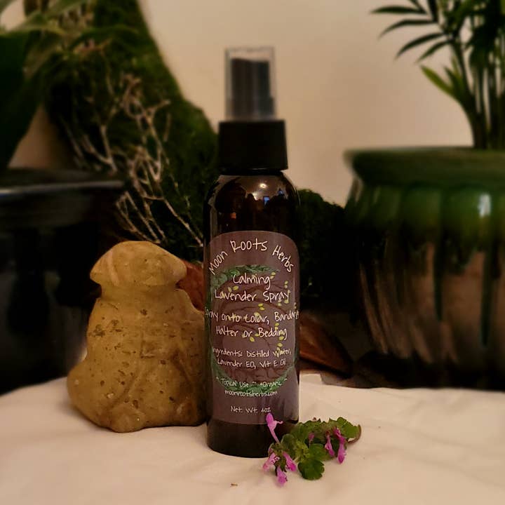 Calming Lavender Spray for wholesale by Moon Roots Herbs, LLC