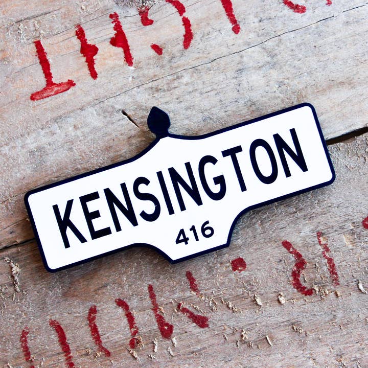 Customizable Engraved Plastic Magnet - Toronto for wholesale by The Laundry Room Shop