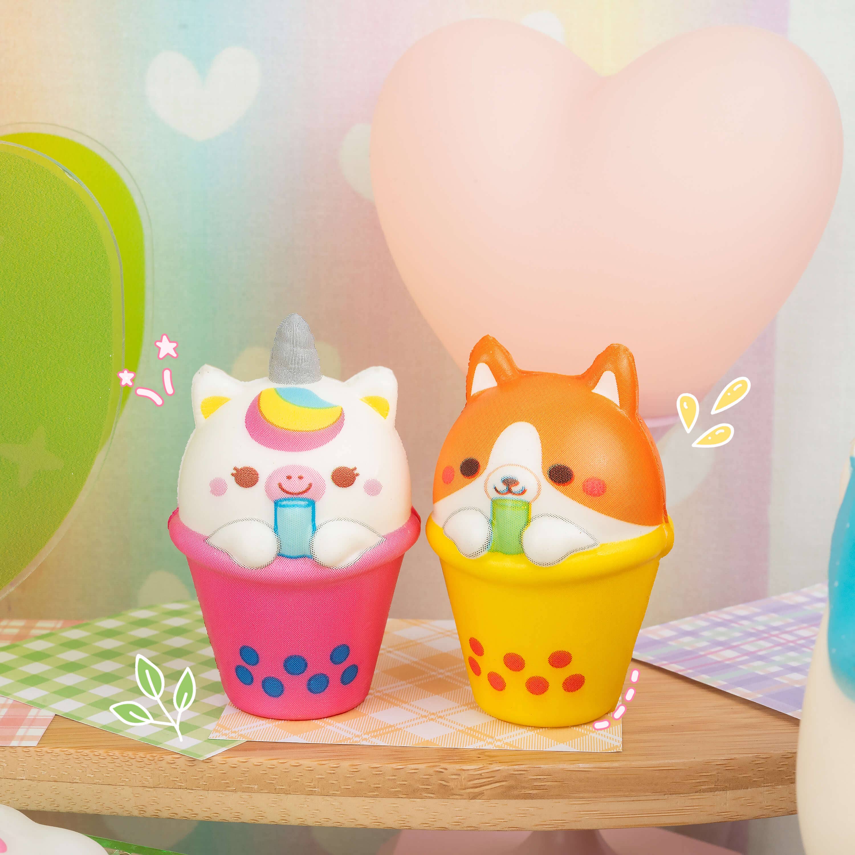 Kawaii Slime Company – Großhandel Squishy-Spielzeug – Kind & Baby – Tapioca Tots Mini Squishies (24 Stück/Packung)4