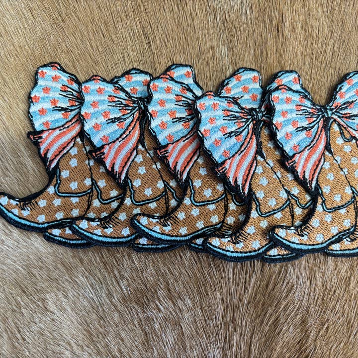 Heat Press Patches for wholesale by Homestead Hattie Co