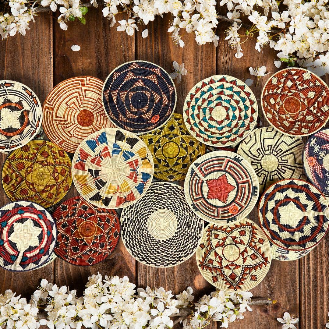 El Paso Saddleblanket – Cesta por atacado – Cestos Coloridos Extra Finos Feitos à Mão1