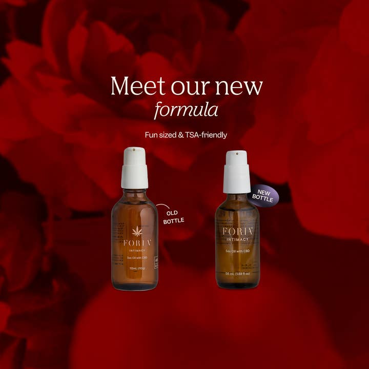 Foria - Wholesale Personal lubricant - Intimacy Sex Oil with CBD 2oz2