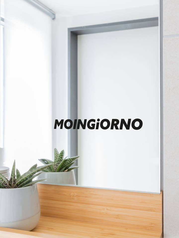 Mirror stickers | MoinGiorno for wholesale by Power Sprotte