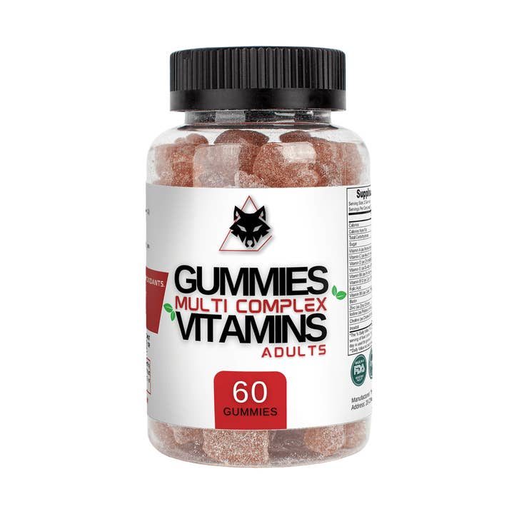 Multi-Complex Vitamins Gummies (Adult) for wholesale by WOLF by Logan