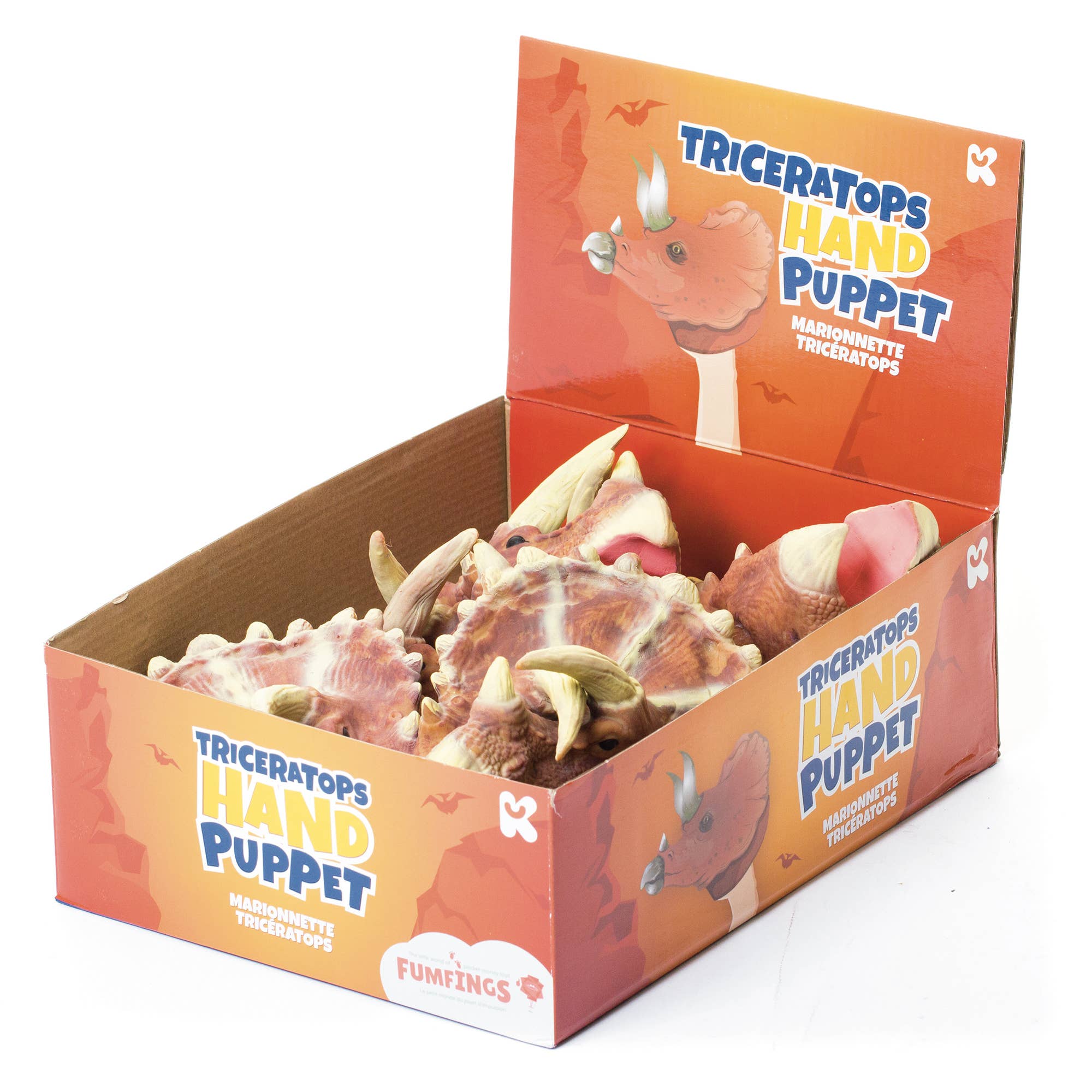 Keycraft - Wholesale Puppet - Kids & Baby - Keycraft Triceratops Hand Puppet1