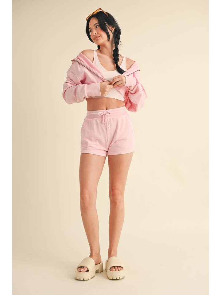 KIMBERLY C - Wholesale Korte broeken - Dames - Mineral Wash Shorts29