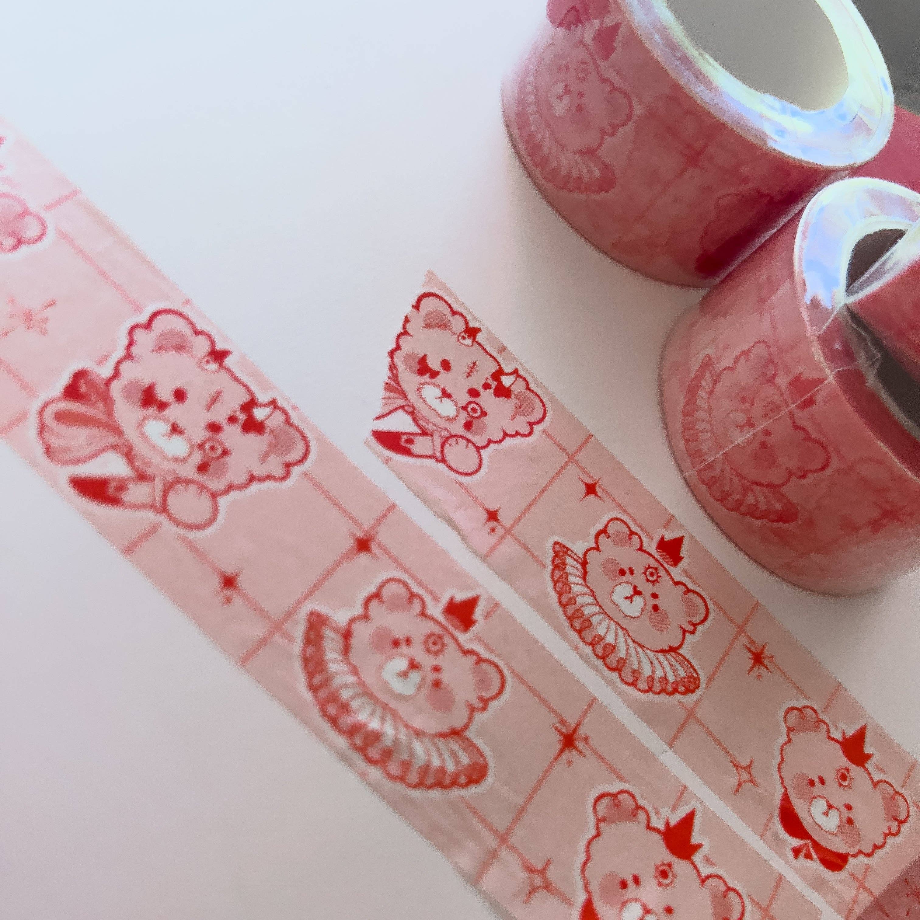 SudiBear - Wholesale Washi Tape - Stabby Bear Washi Tape4