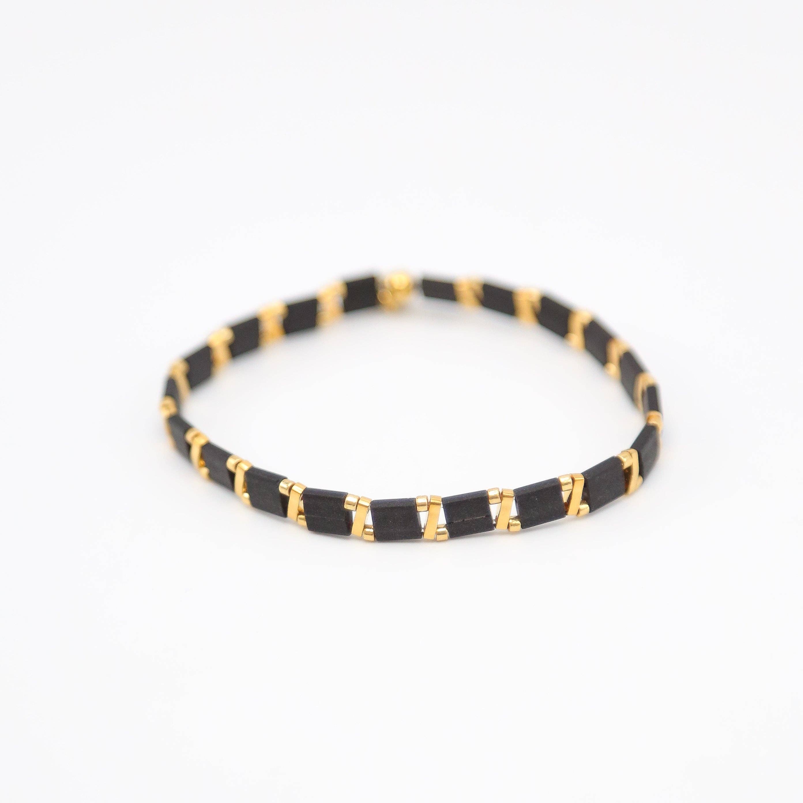 Mack & Rex - Wholesale Beaded Bracelet - MIDNIGHT PERFUME - Tila Bead Bracelets10