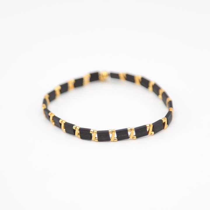 Mack & Rex - Wholesale Beaded Bracelet - MIDNIGHT PERFUME - Tila Bead Bracelets10