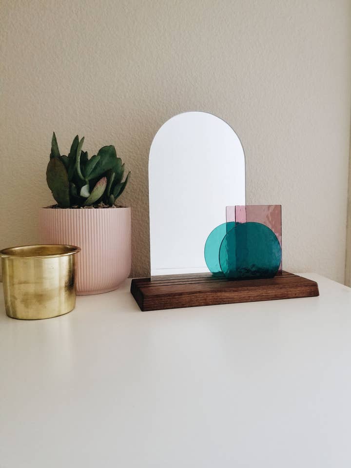 Look At Me - Teal & Pale Purple for wholesale by Szklo Glass