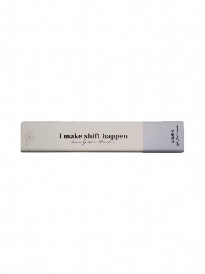 I Make Shift Happen: Jasmine-Scented Incense for wholesale by Esteem Affirmations