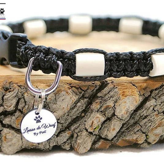 Colar anti-carraças em cerâmica EM | Laissedewouf Uni por atacado de Laisse de wouf