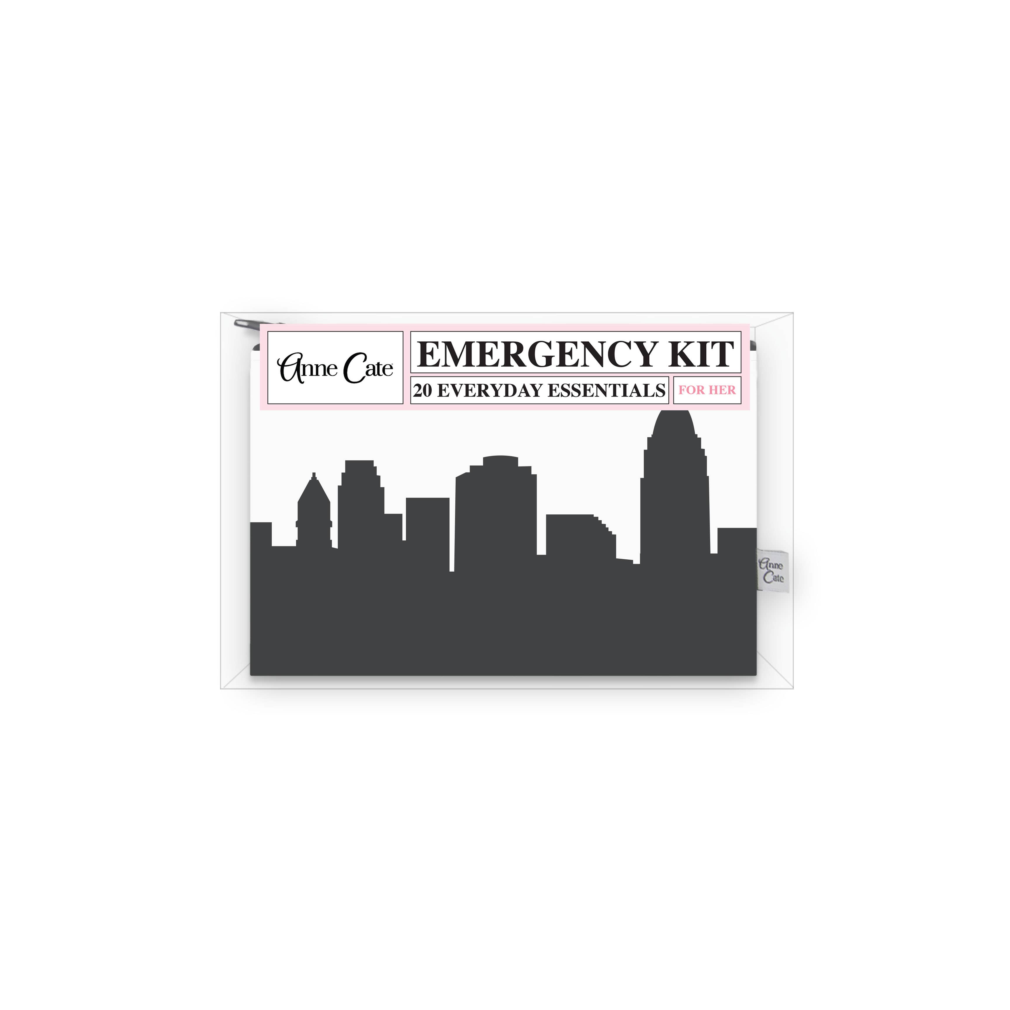 Anne Cate – wholesale Travel set – Skyline Mini Wallet Emergency Kit - For Her16