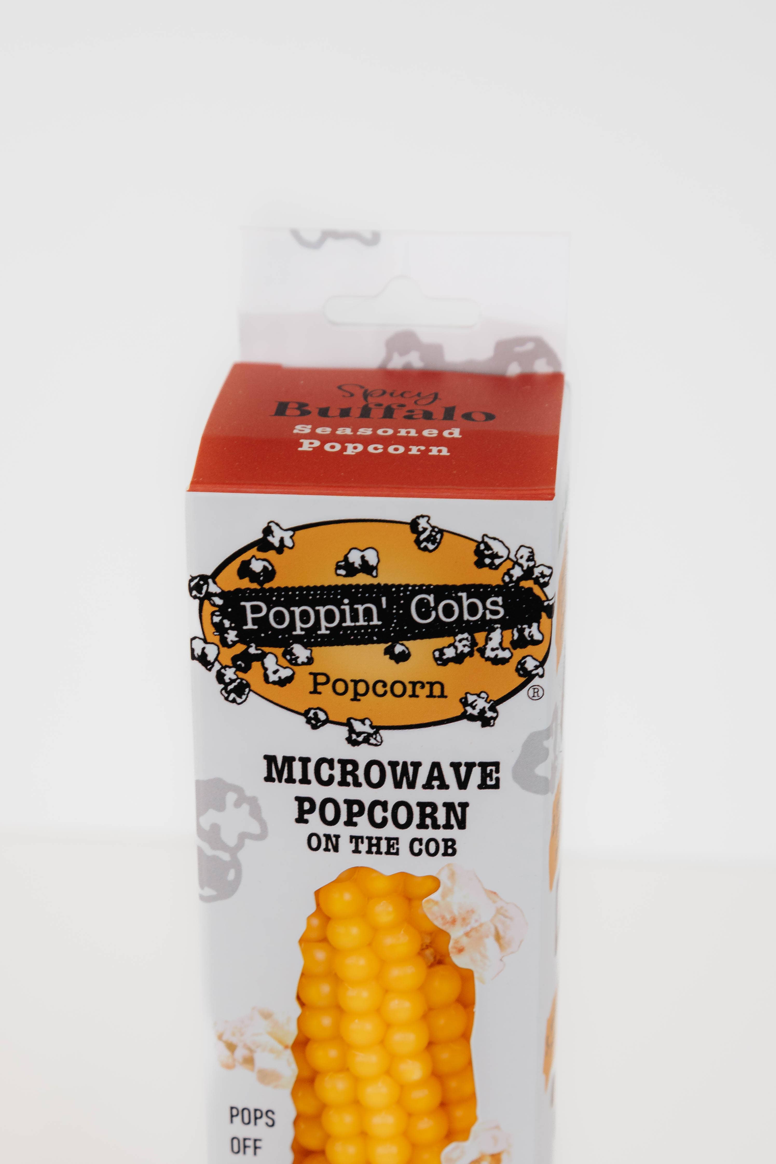 Poppin' Cobs Popcorn - Wholesale Popcorn - Popcorn on the Cob with Spicy Buffalo Seasoning  11
