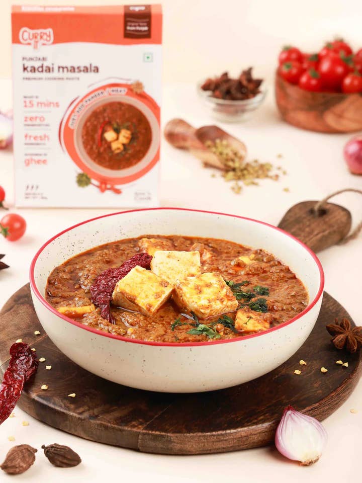 Ready To Cook Punjabi Kadai Masala Paste 8.8 Oz for wholesale by Curryit