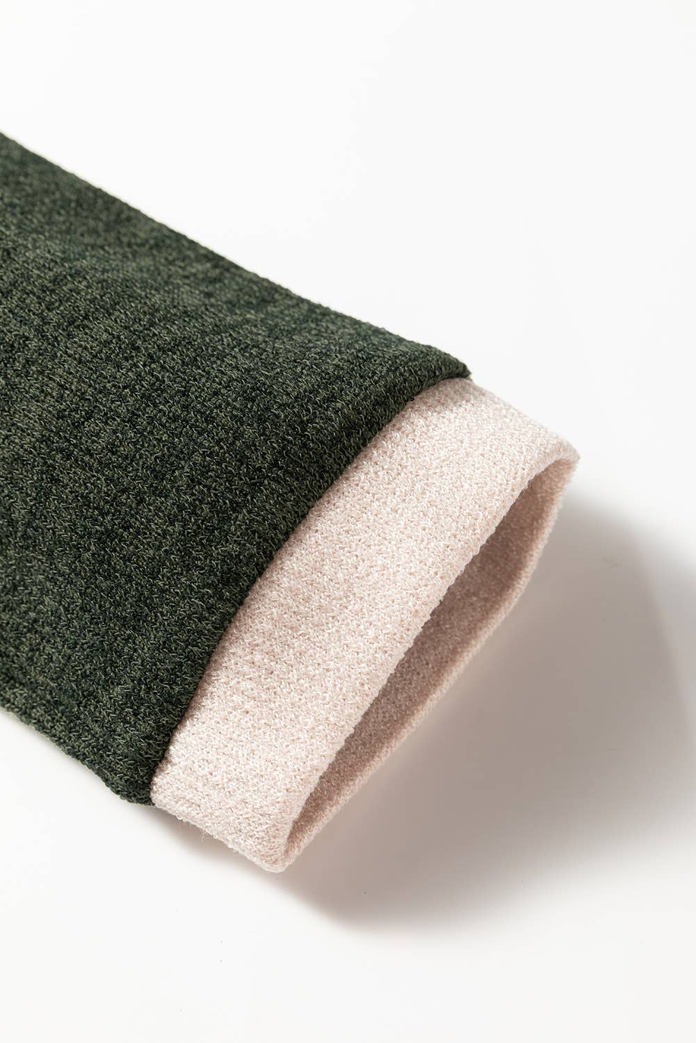 66DISCO - Wholesale Knit Top - Women's - 66Contrast Trim Knitted Drop Shoulder Plus Size Top (S-XL)19