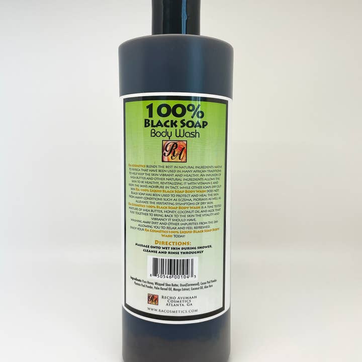 RA Cosmetics, LLC - Wholesale Body Wash/Shower Gel - African Black Soap Body Wash Mango 16 oz