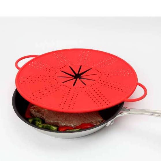 Dexam UK – wholesale Kitchen tool/gadget – Splatter/Mixer Guard 33cms Red0
