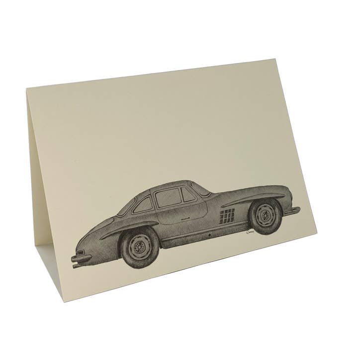 Mercedes 300SL Gullwing Cards for wholesale by Whitney Wares