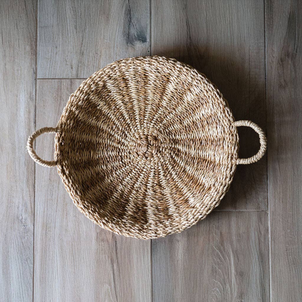 Arthur Cameron – wholesale Decorative tray – Bagshi, Decorative Hand Woven Seagrass Tray