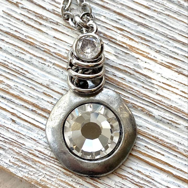 VB&CO Designs Handmade Jewelry - Wholesale Pendant/Charm Necklace - Swarovski Crystal necklace, bridal, boutique, salon,gold