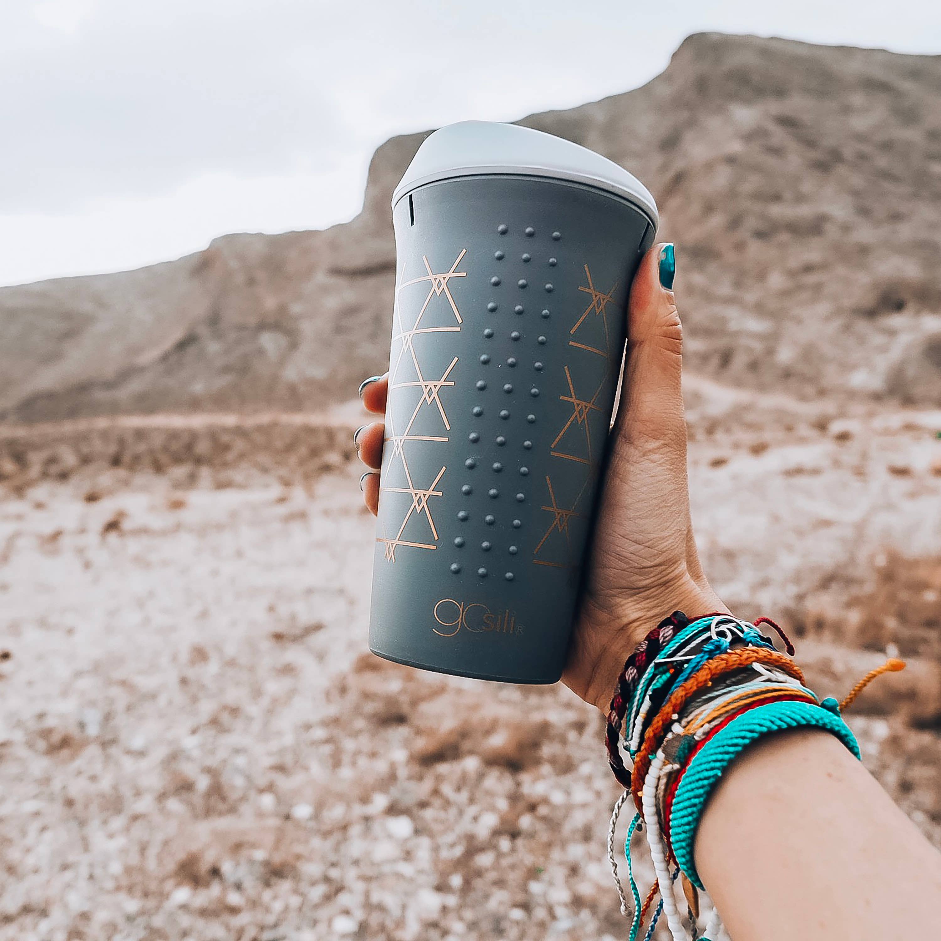 GoSili - Wholesale Insulated Mug/Tumbler - 16 oz Silicone To Go Cup / Tumbler8