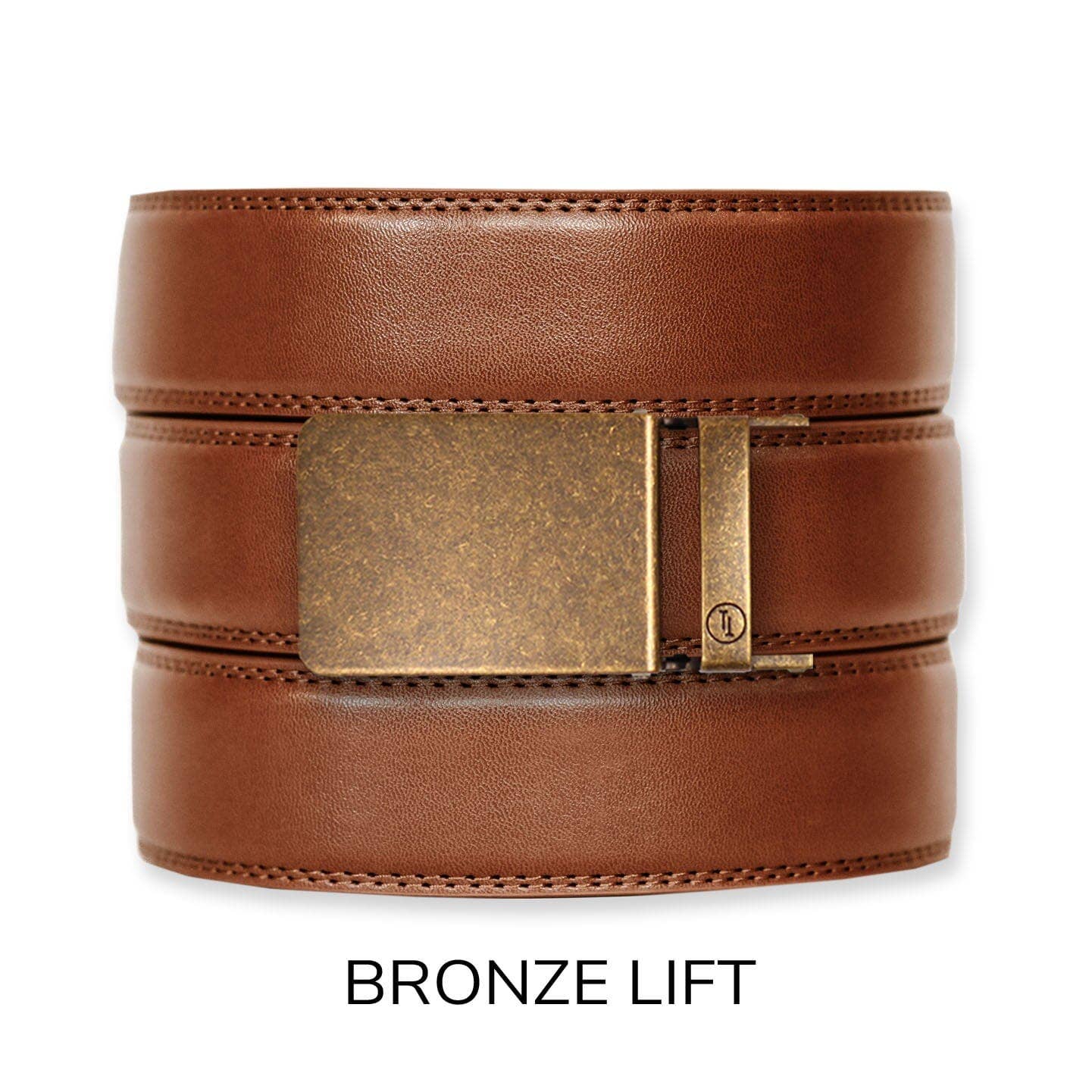 Tough Apparel - Wholesale Belt - Men's - Cognac Leather Ratchet Belt & Buckle Set21