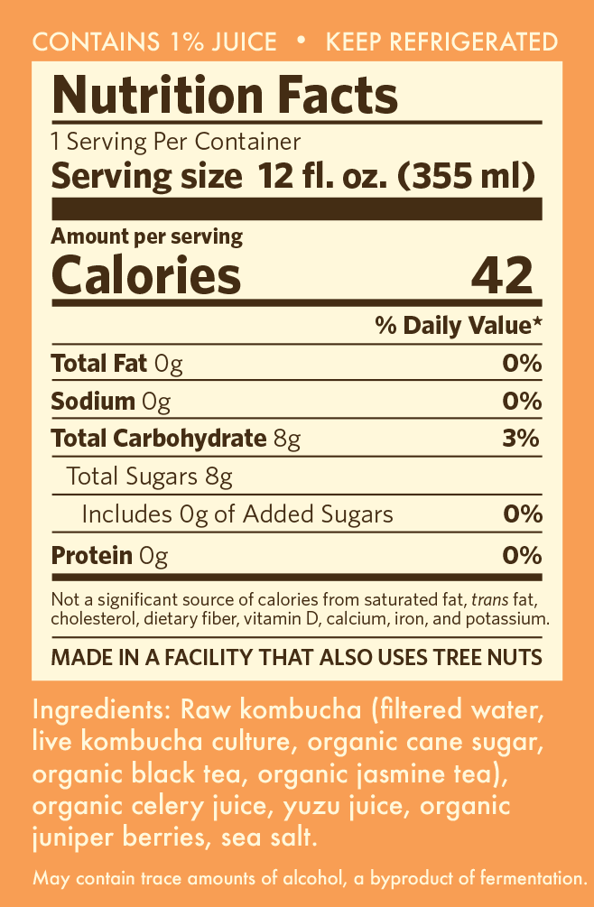 Figment Kombucha - Wholesale Non-Alcoholic Aperitif/Mocktail - "Monaco" Celery Yuzu Juniper N.A. Cocktail -12 Pack4