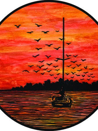 Ved Anker (Knap) for engroshandel hos Ricardo Levins Morales Art Studio