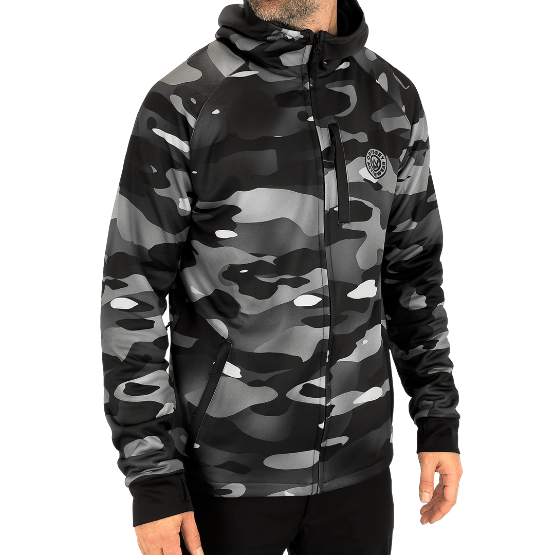 Odyssey Activewear - Wholesale Hoodie - Men's - Dark Camo Tech Hoodie8