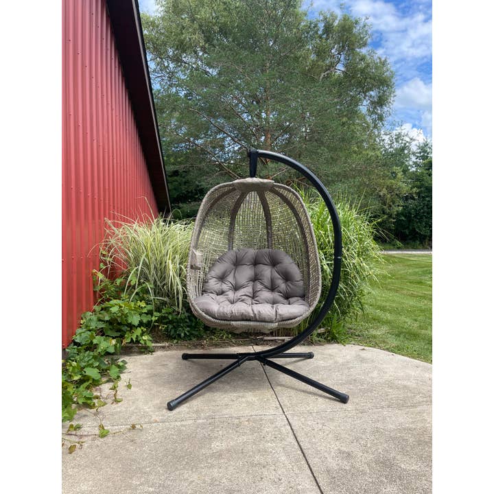 FlowerHouse - Wholesale Egg Chair - Hanging Egg Patio Chair - Bark Weave