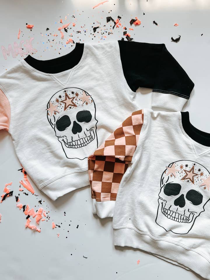 Skelly Sweatshirt - Kids for wholesale by Tulip+Olive