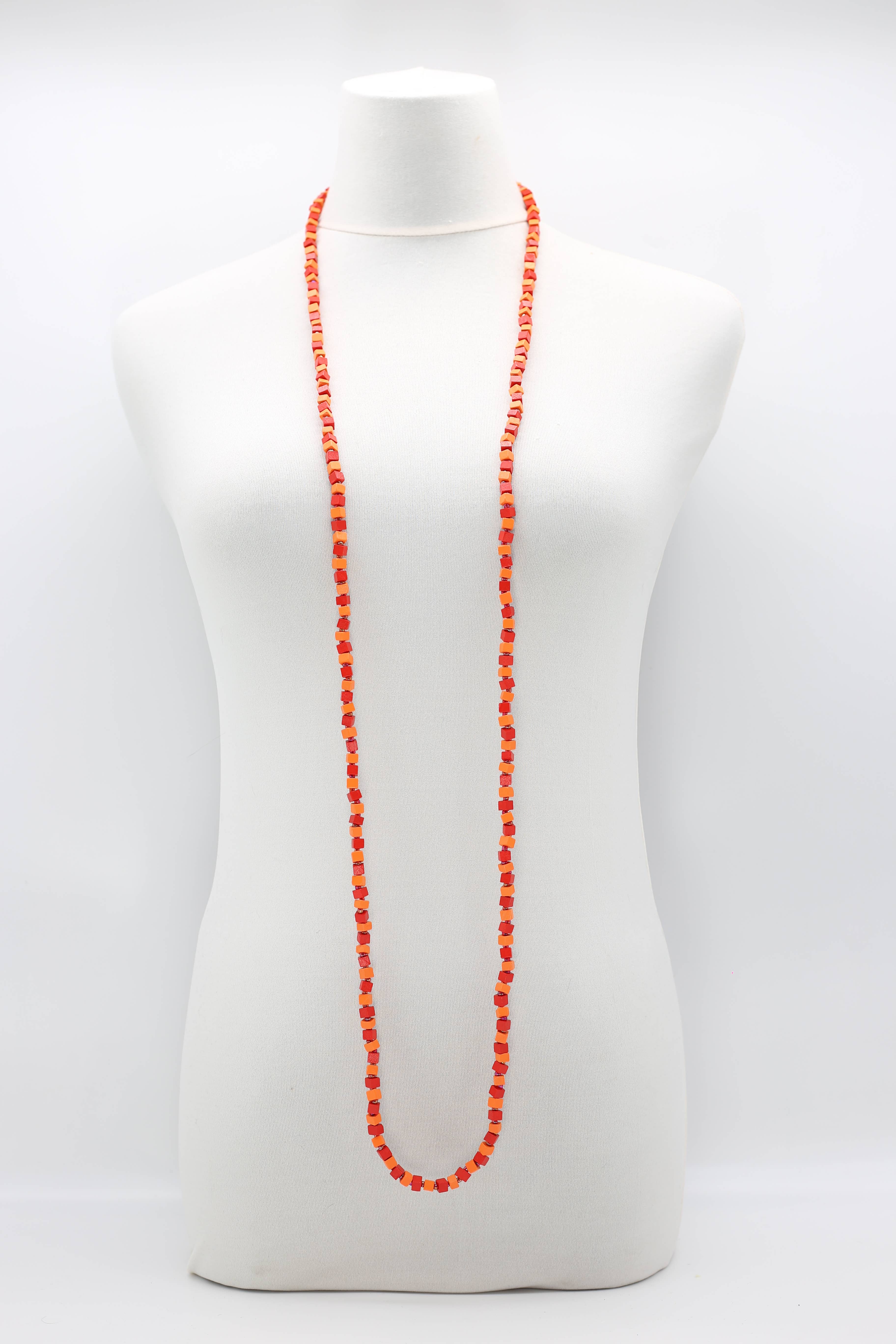 Jianhui London – Engroshandel Perlehalskæde – Den næste Pashmina halskæde Træperler - Mosaic Art89