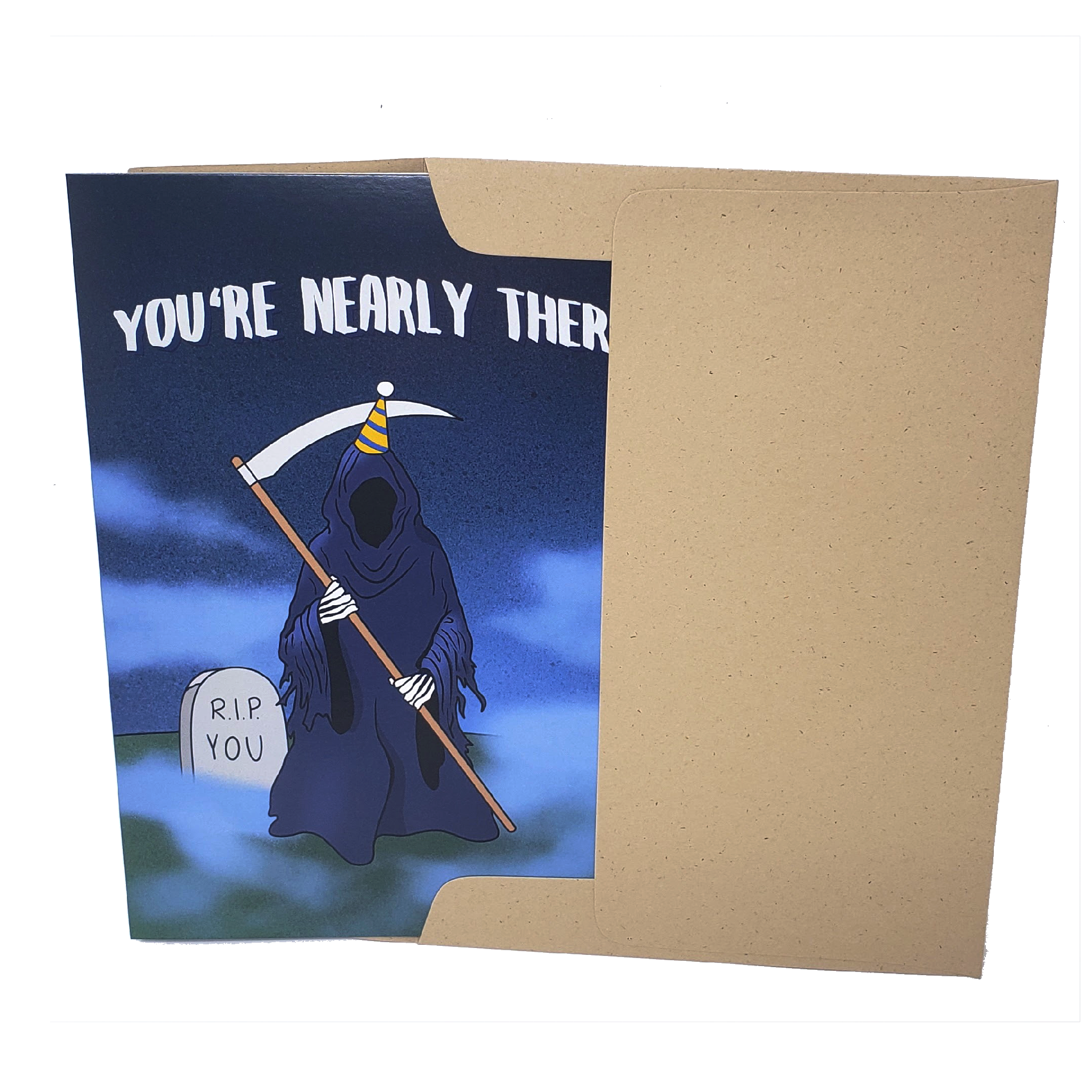 Sleazy Greetings - Wholesale Birthday Card - You're Nearly There5