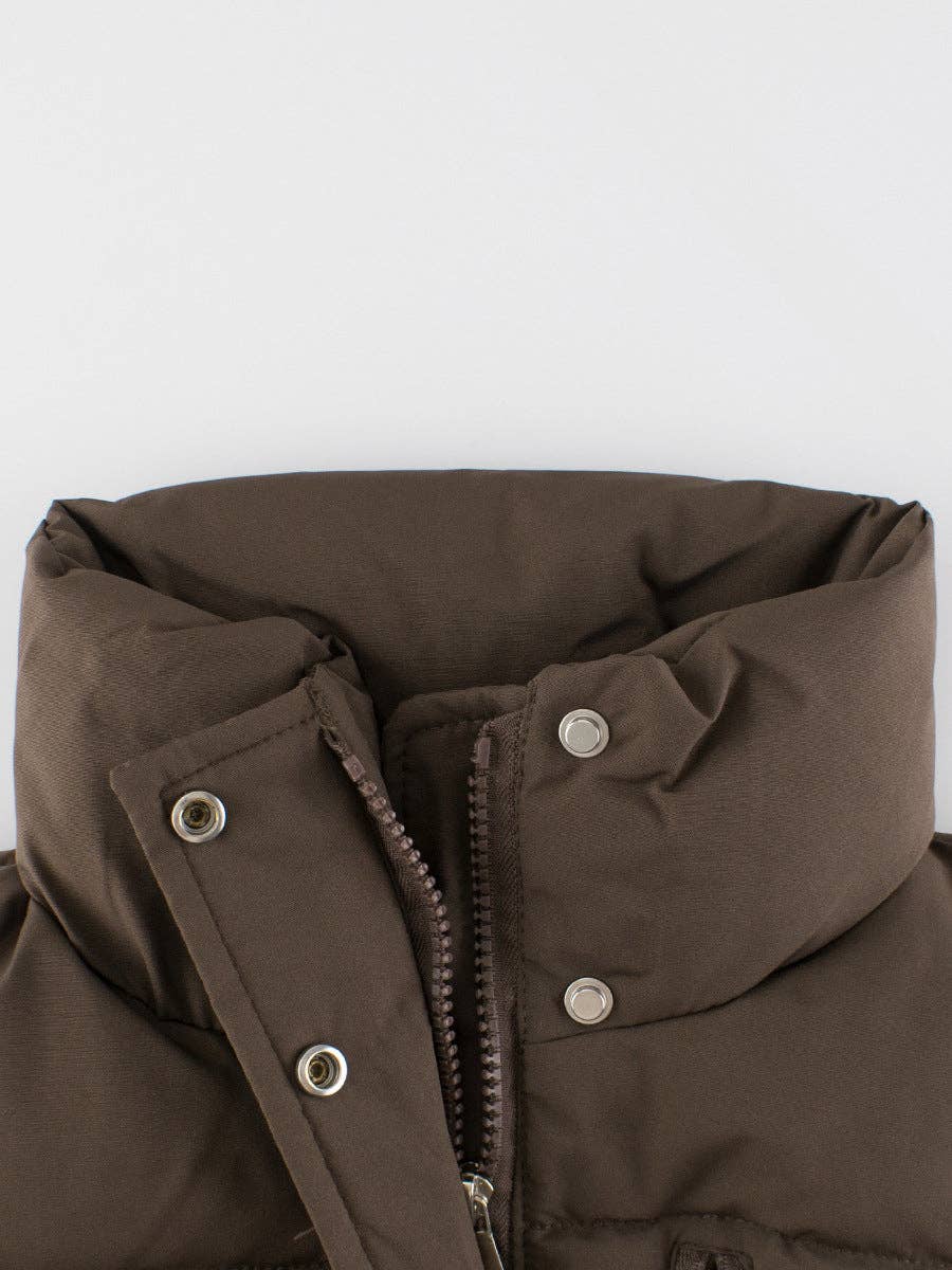 MyKids-USA® - Wholesale Outerwear Vest - Kids - Style Kids Unisex Outerwear: Sleeveless Single Breasted Coat for Children3