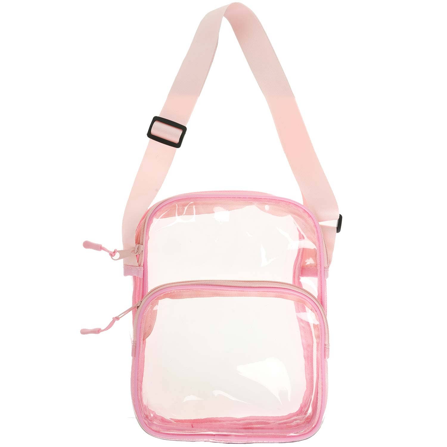 SP Sophia Collection - Wholesale Crossbody Bag - Women's - Clear Transparent Stadium Approved Crossbody Bag0