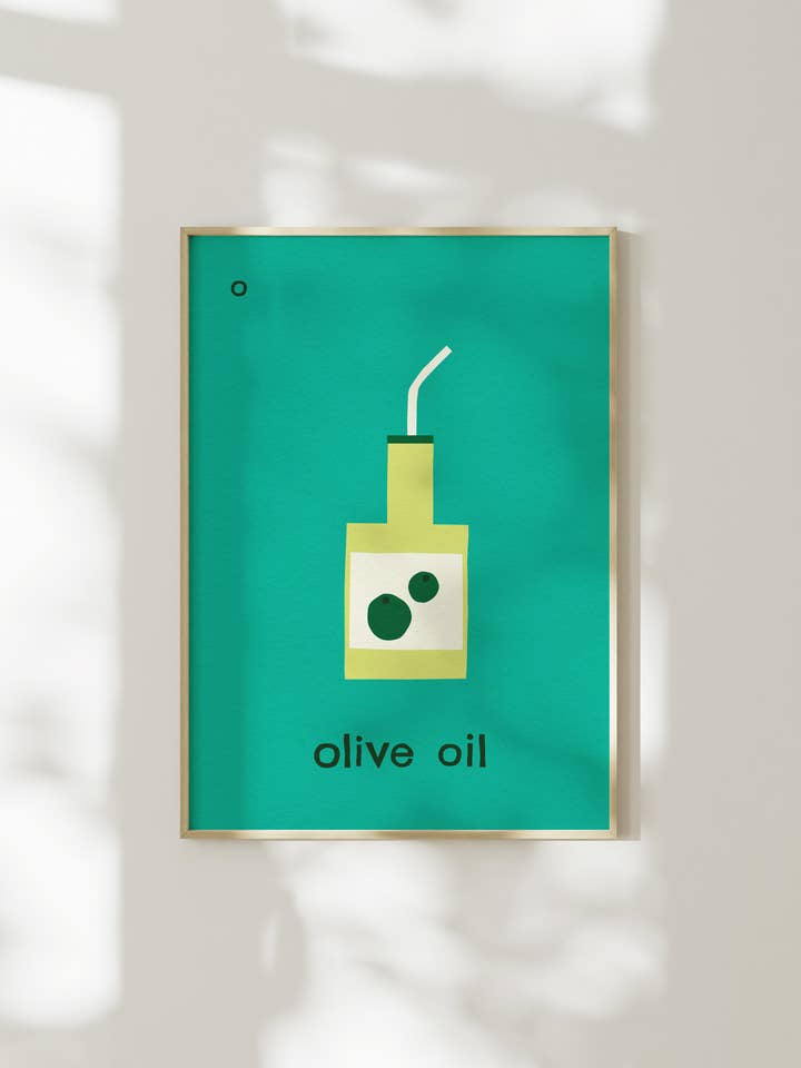 Olivolja konsttryck för wholesale av Surprise Radish