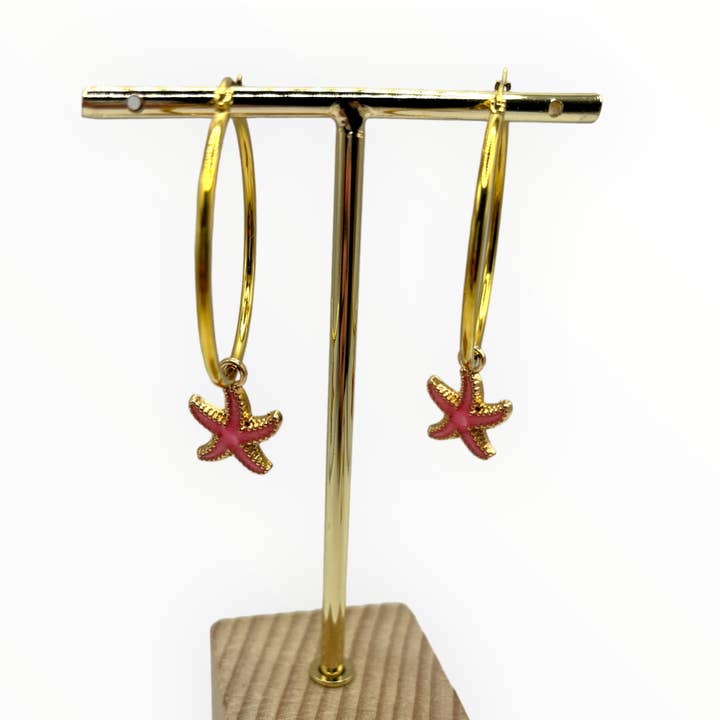 OE! - Wholesale Hoop Earrings - OCEAN STAR - hoops