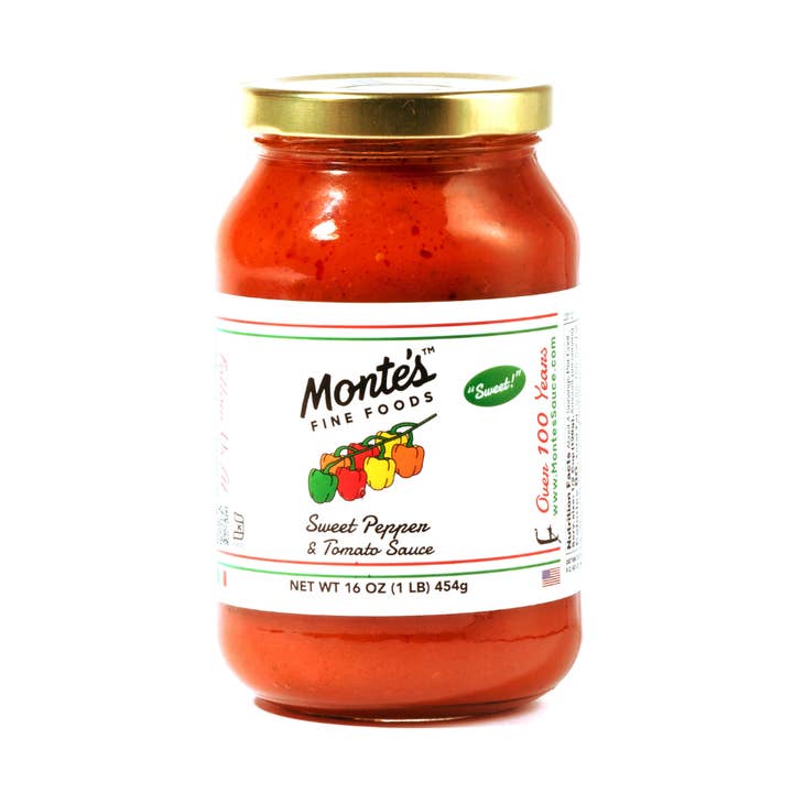 Monte's Sweet Tomato Sauce for wholesale by Monte’s Fine Foods