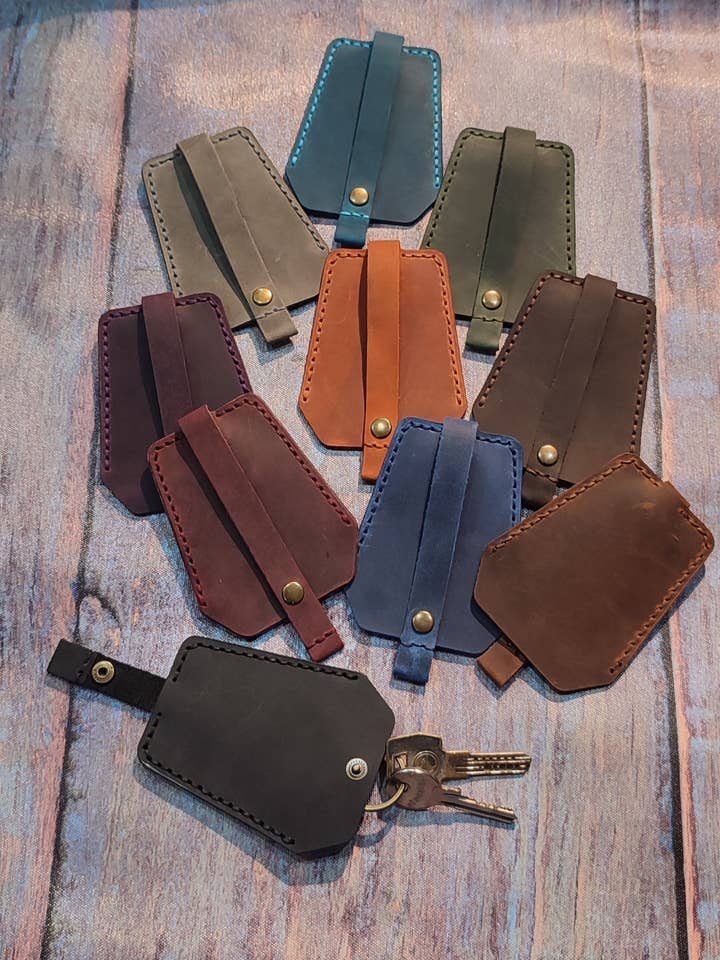 key pouch for wholesale by Lillians Leather and Mercantile