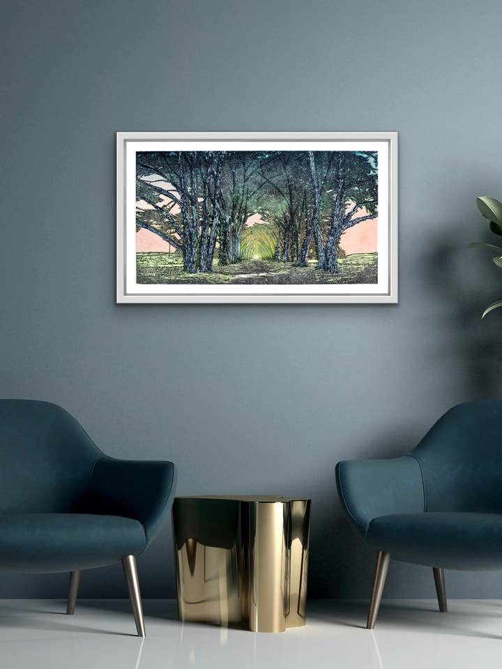 "Point Reyes" Print for engroshandel hos 3 Fish Studios