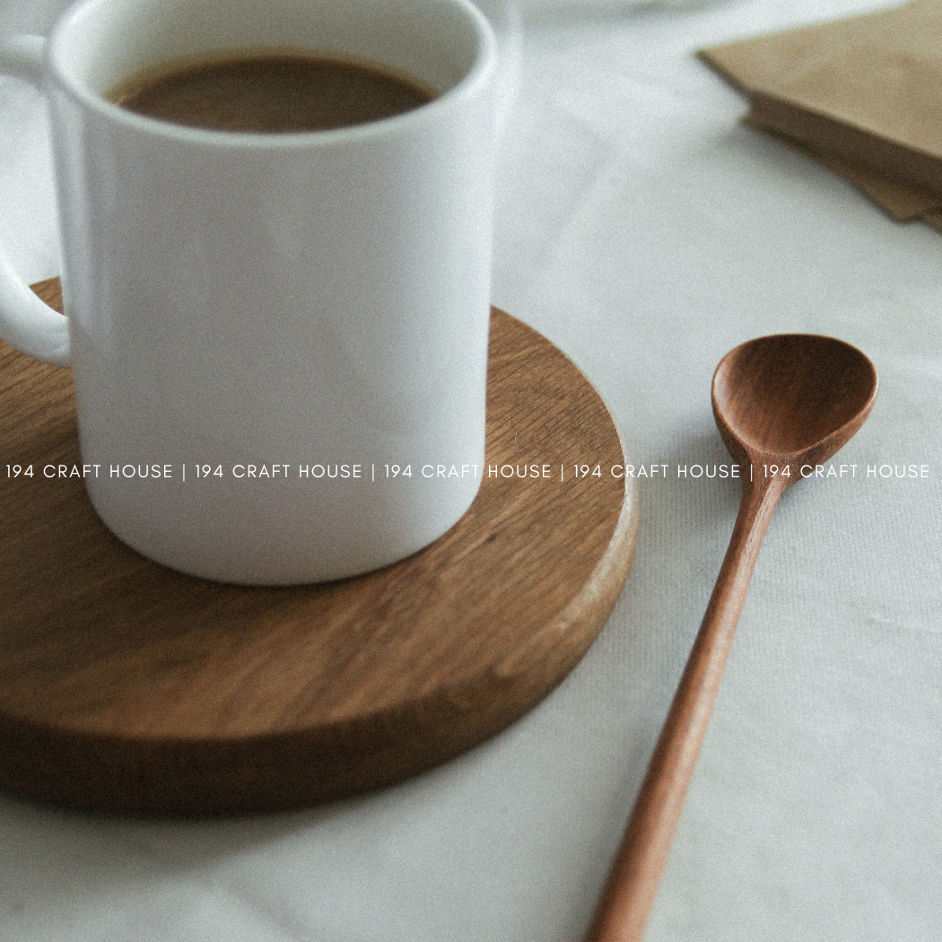 194 Craft House - Wholesale Kitchen Spoon - Handcarved Wooden Stirring Spoon - Kitchen Serving Utensils6