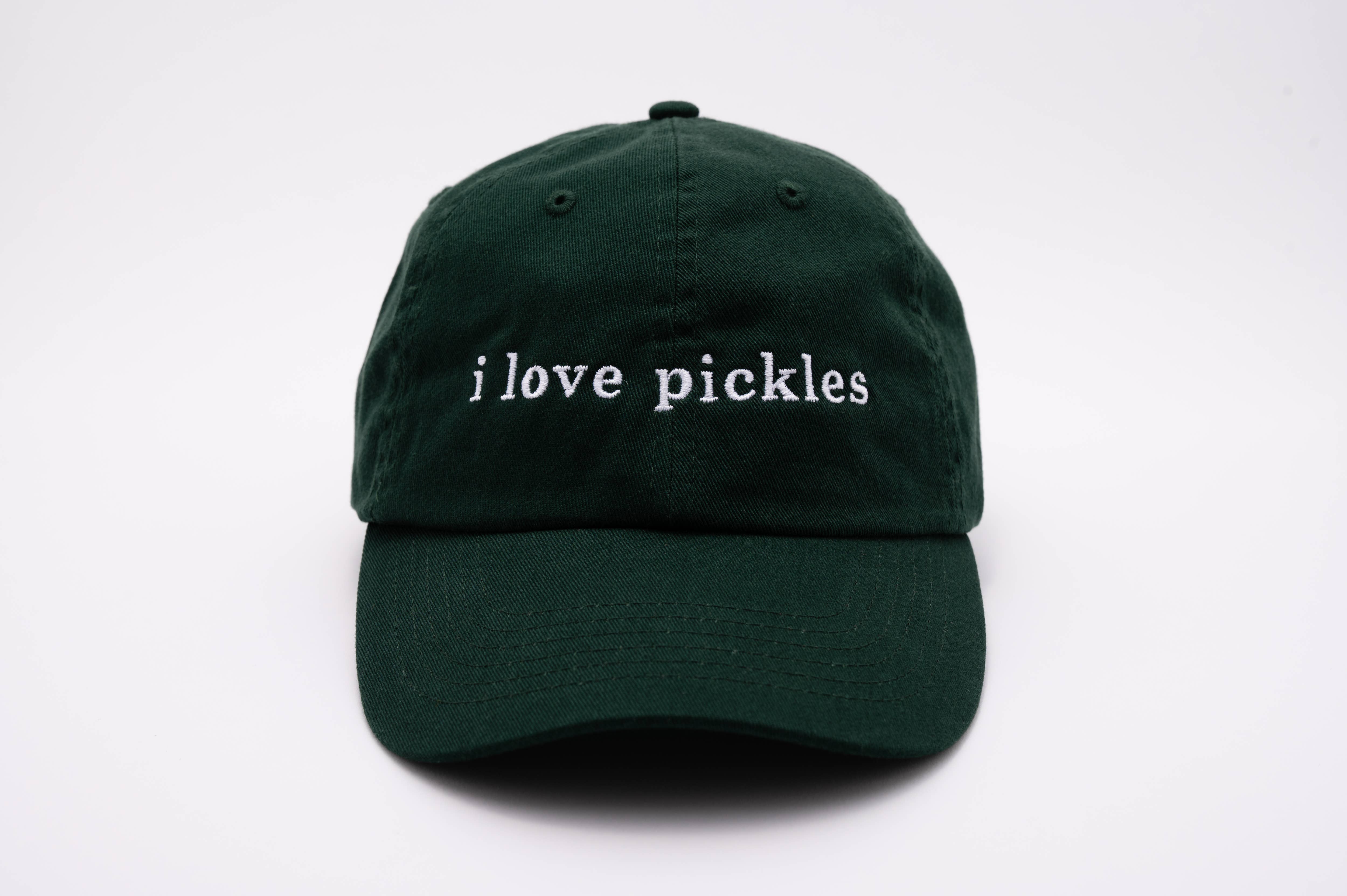 Larissa Loden – Großhandel Basecap – Unisex – I Love Pickles Baseballmütze aus 100% Baumwolle