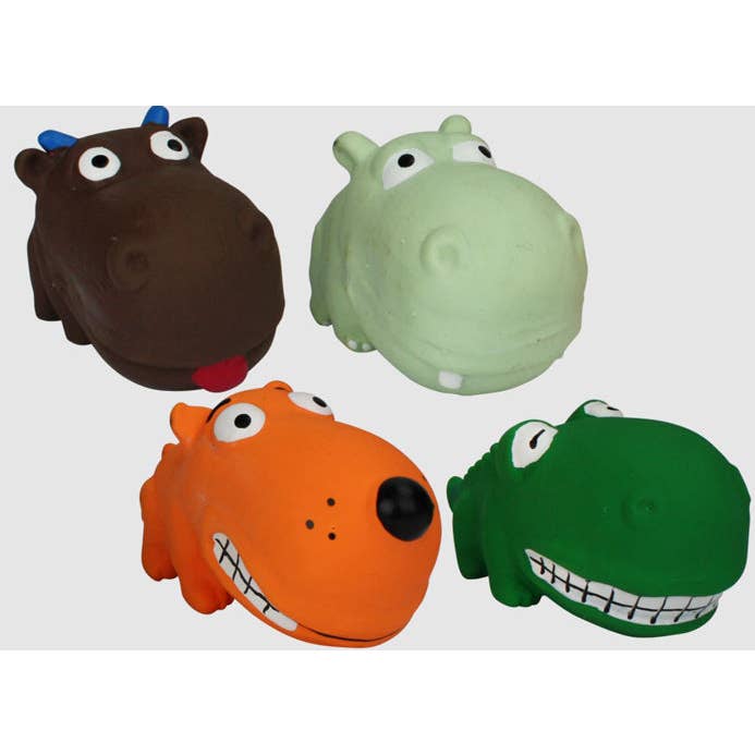 Petdropshipper - Wholesale Pet Squeaky Toy - Dog - Multipet Latex Animals Dog Toy Assorted 3 in
