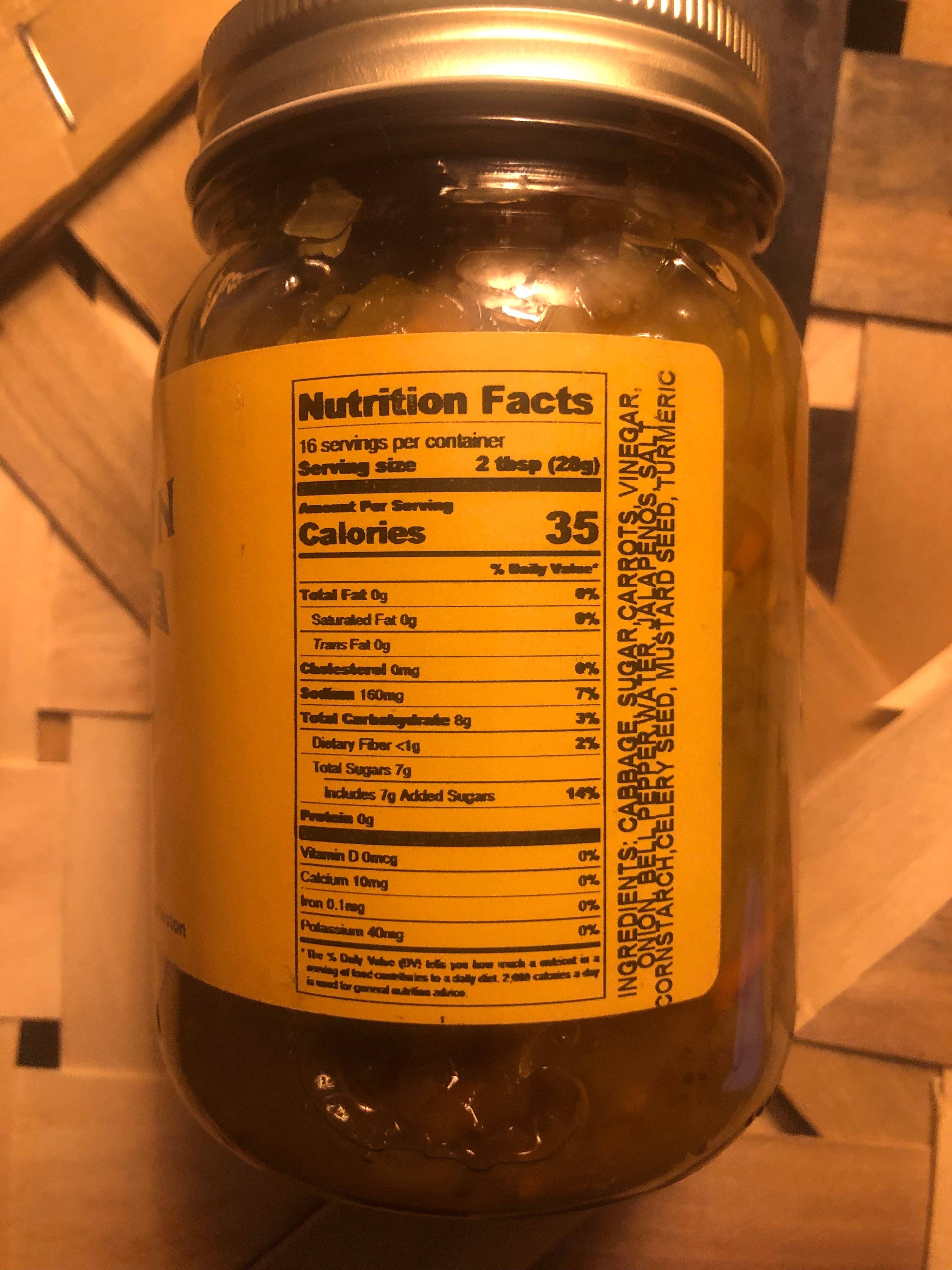 There's No Place Like Charleston - Venta al por mayor Verduras encurtidas - Chow-Chow//Una tradición sureña2