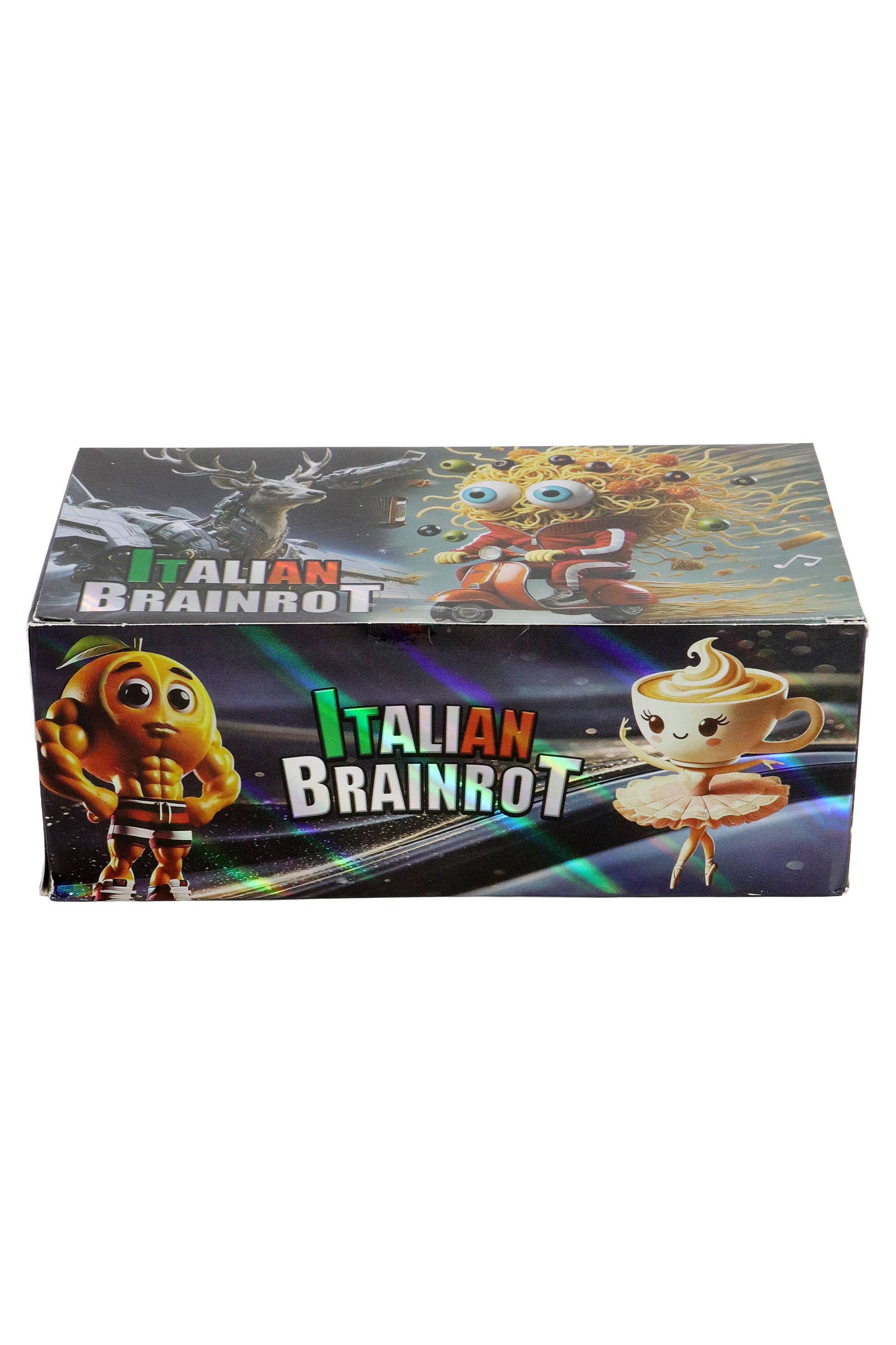 ASSORTEREDE Hjerneforrådnelse Foliebelagte 55-stk Spillekort - 10-pak for engroshandel på Faire2